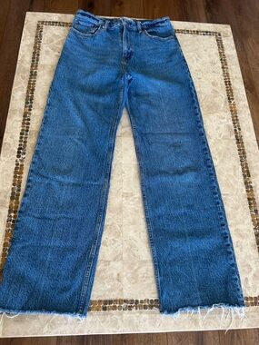 Abercrombie & Fitch The 90’s Relaxed Blue Jean, High Rise Women’s Size 29/8